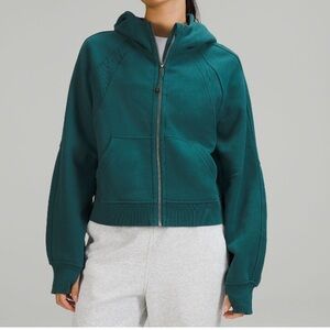 Lululemon oversized full zip scuba